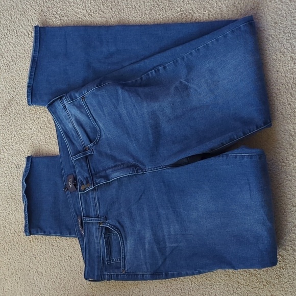 NYDJ Not Your Daughters Jeans Marilyn Straight Size 14 Long - Picture 1 of 9